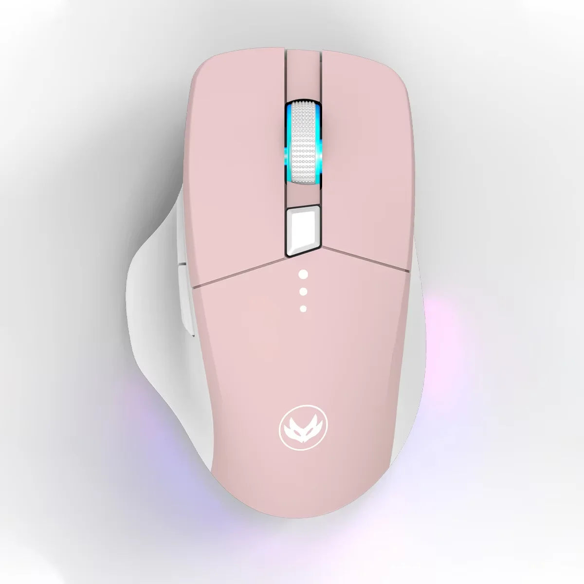 Dazzling wireless mouse, long battery life, high appearance level office games universal rechargeable mouse