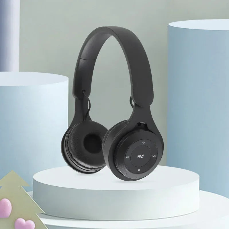 Stereo Y08 Headset 5.3 Bluetooth Headset Folding Wireless Sports Earphone Gaming Headsets Over-ear Headphones for Android ios